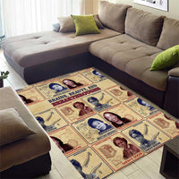 Brains Beauty And Breakthroughs Area Rug African Trailblazing Women Inventors and Innovators - Wonder Print Shop