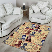 Brains Beauty And Breakthroughs Area Rug African Trailblazing Women Inventors and Innovators - Wonder Print Shop