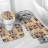 Brains Beauty And Breakthroughs Bathroom Set African Trailblazing Women Inventors and Innovators - Wonder Print Shop
