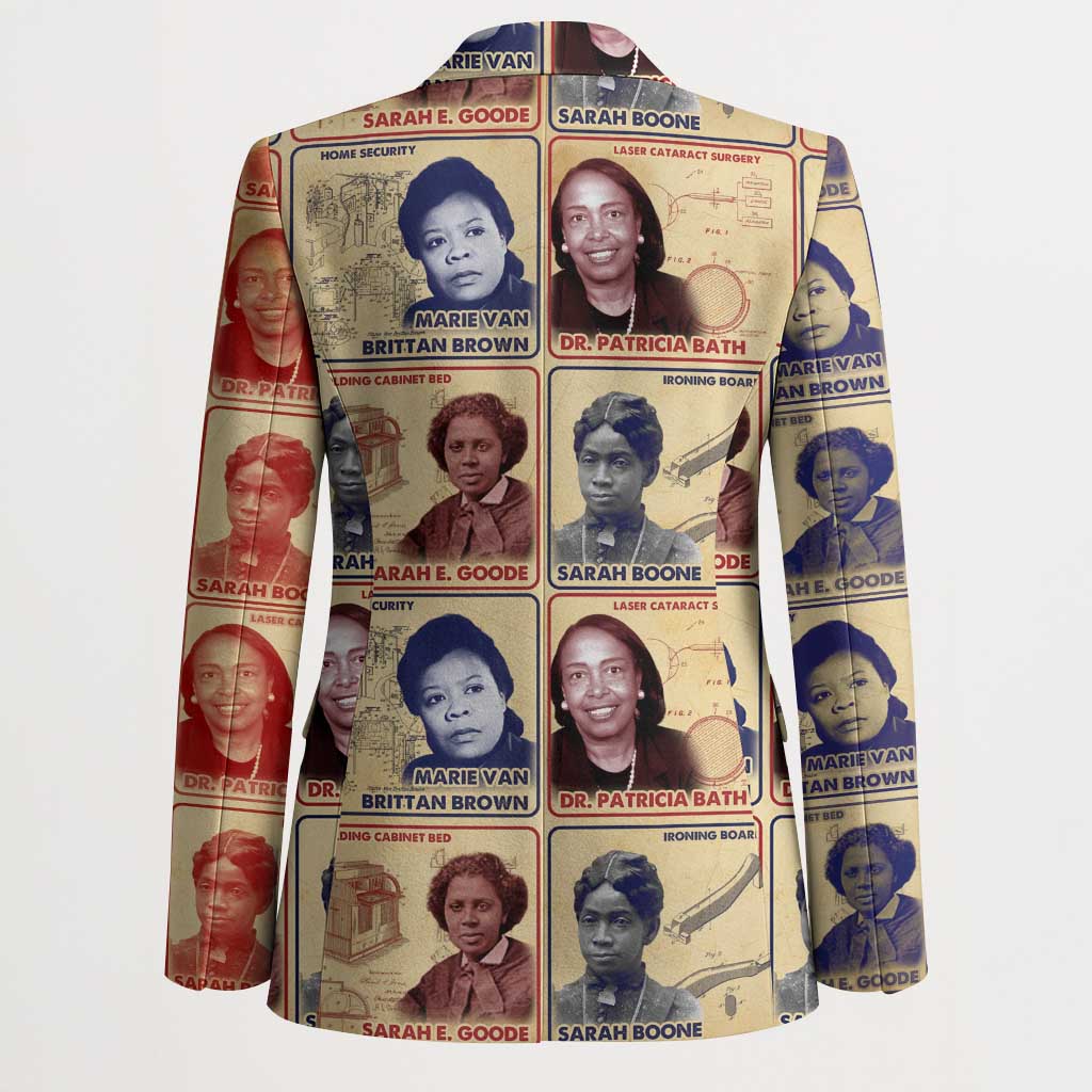 Brains Beauty And Breakthroughs Blazer African Trailblazing Women Inventors and Innovators - Wonder Print Shop