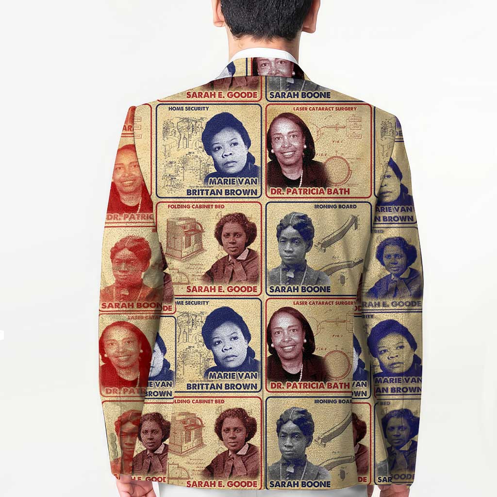 Brains Beauty And Breakthroughs Blazer African Trailblazing Women Inventors and Innovators - Wonder Print Shop