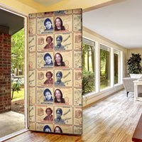 Brains Beauty And Breakthroughs Door Cover African Trailblazing Women Inventors and Innovators - Wonder Print Shop