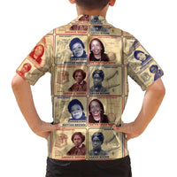 Brains Beauty And Breakthroughs Family Matching Puletasi and Hawaiian Shirt African Trailblazing Women Inventors and Innovators - Wonder Print Shop