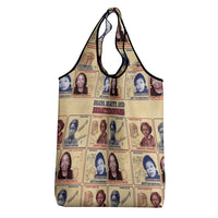 Brains Beauty And Breakthroughs Grocery Bag African Trailblazing Women Inventors and Innovators - Wonder Print Shop