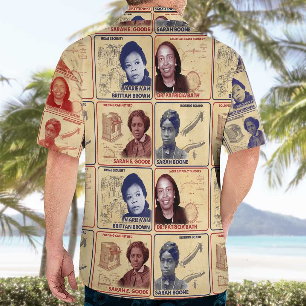 Brains Beauty And Breakthroughs Hawaiian Shirt African Trailblazing Women Inventors and Innovators - Wonder Print Shop