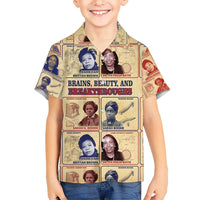 Brains Beauty And Breakthroughs Hawaiian Shirt African Trailblazing Women Inventors and Innovators - Wonder Print Shop