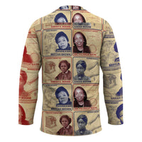 Brains Beauty And Breakthroughs Hockey Jersey African Trailblazing Women Inventors and Innovators - Wonder Print Shop