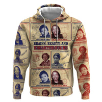 Brains Beauty And Breakthroughs Hoodie African Trailblazing Women Inventors and Innovators - Wonder Print Shop