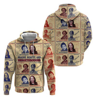 Brains Beauty And Breakthroughs Hoodie African Trailblazing Women Inventors and Innovators - Wonder Print Shop