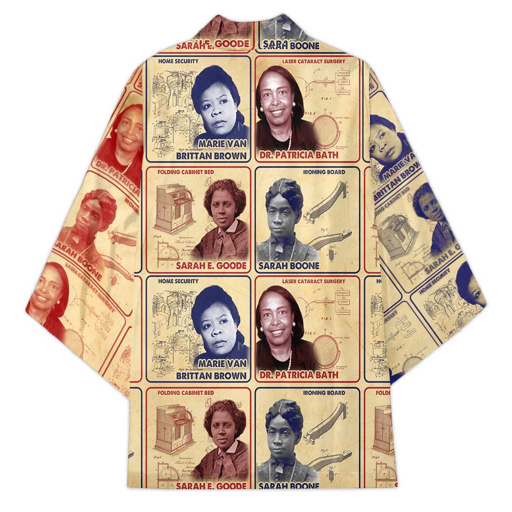 Brains Beauty And Breakthroughs Kimono African Trailblazing Women Inventors and Innovators - Wonder Print Shop