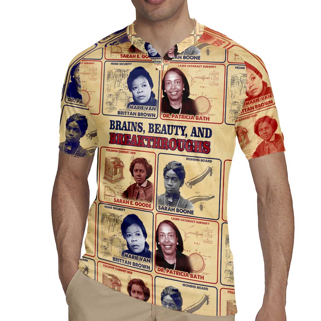 Brains Beauty And Breakthroughs Rugby Jersey African Trailblazing Women Inventors and Innovators - Wonder Print Shop