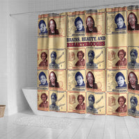 Brains Beauty And Breakthroughs Shower Curtain African Trailblazing Women Inventors and Innovators - Wonder Print Shop