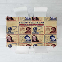 Brains Beauty And Breakthroughs Tablecloth African Trailblazing Women Inventors and Innovators - Wonder Print Shop