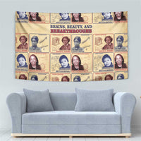 Brains Beauty And Breakthroughs Tapestry African Trailblazing Women Inventors and Innovators - Wonder Print Shop