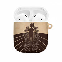 Her Vision Our Future AirPods Case African Influential Black Women Inventors and Pioneers - Wonder Print Shop