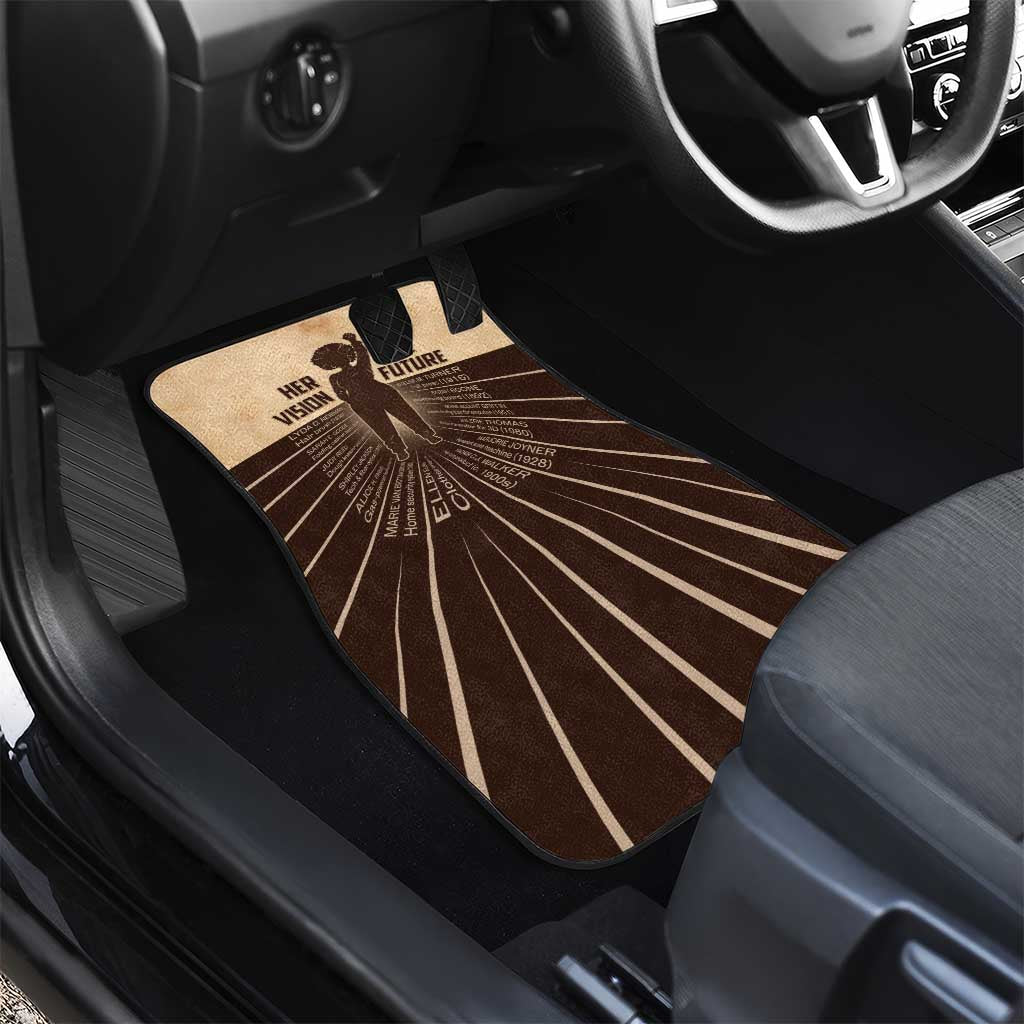 Her Vision Our Future Car Mats African Influential Black Women Inventors and Pioneers - Wonder Print Shop