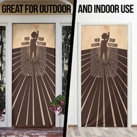 Her Vision Our Future Door Cover African Influential Black Women Inventors and Pioneers - Wonder Print Shop