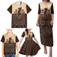 Her Vision Our Future Family Matching Puletasi and Hawaiian Shirt African Influential Black Women Inventors and Pioneers - Wonder Print Shop