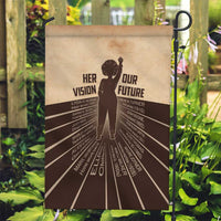 Her Vision Our Future Garden Flag African Influential Black Women Inventors and Pioneers - Wonder Print Shop
