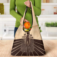 Her Vision Our Future Grocery Bag African Influential Black Women Inventors and Pioneers - Wonder Print Shop