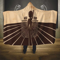 Her Vision Our Future Hooded Blanket African Influential Black Women Inventors and Pioneers - Wonder Print Shop