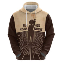 Her Vision Our Future Hoodie African Influential Black Women Inventors and Pioneers - Wonder Print Shop