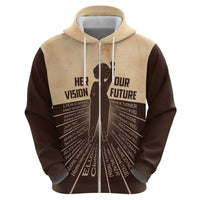 Her Vision Our Future Hoodie African Influential Black Women Inventors and Pioneers - Wonder Print Shop