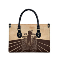 Her Vision Our Future Leather Bag African Influential Black Women Inventors and Pioneers - Wonder Print Shop