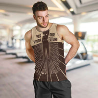 Her Vision Our Future Men Tank Top African Influential Black Women Inventors and Pioneers - Wonder Print Shop