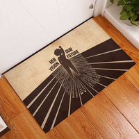 Her Vision Our Future Rubber Doormat African Influential Black Women Inventors and Pioneers - Wonder Print Shop