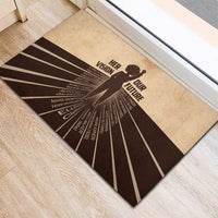 Her Vision Our Future Rubber Doormat African Influential Black Women Inventors and Pioneers - Wonder Print Shop