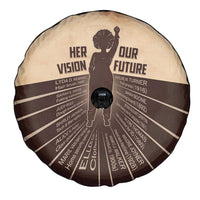 Her Vision Our Future Spare Tire Cover African Influential Black Women Inventors and Pioneers - Wonder Print Shop
