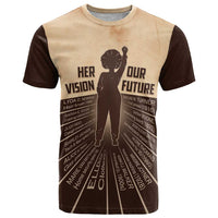Her Vision Our Future T Shirt African Influential Black Women Inventors and Pioneers - Wonder Print Shop
