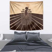 Her Vision Our Future Tapestry African Influential Black Women Inventors and Pioneers - Wonder Print Shop