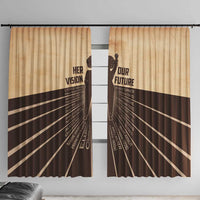 Her Vision Our Future Window Curtain African Influential Black Women Inventors and Pioneers - Wonder Print Shop
