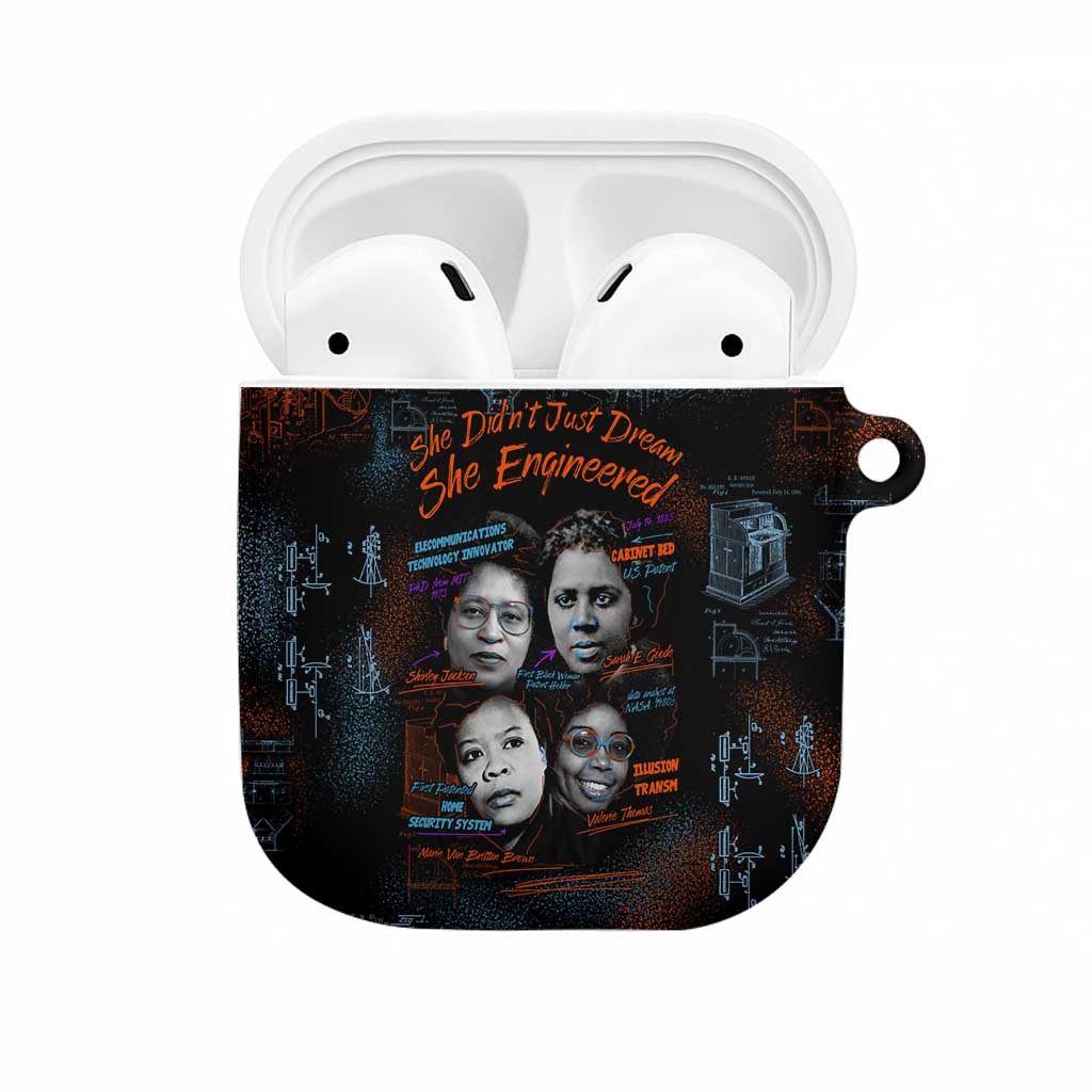 She Didn't Just Dream She Engineered AirPods Case African Celebrating Trailblazing Black Women Innovators in Technology and Engineering - Wonder Print Shop