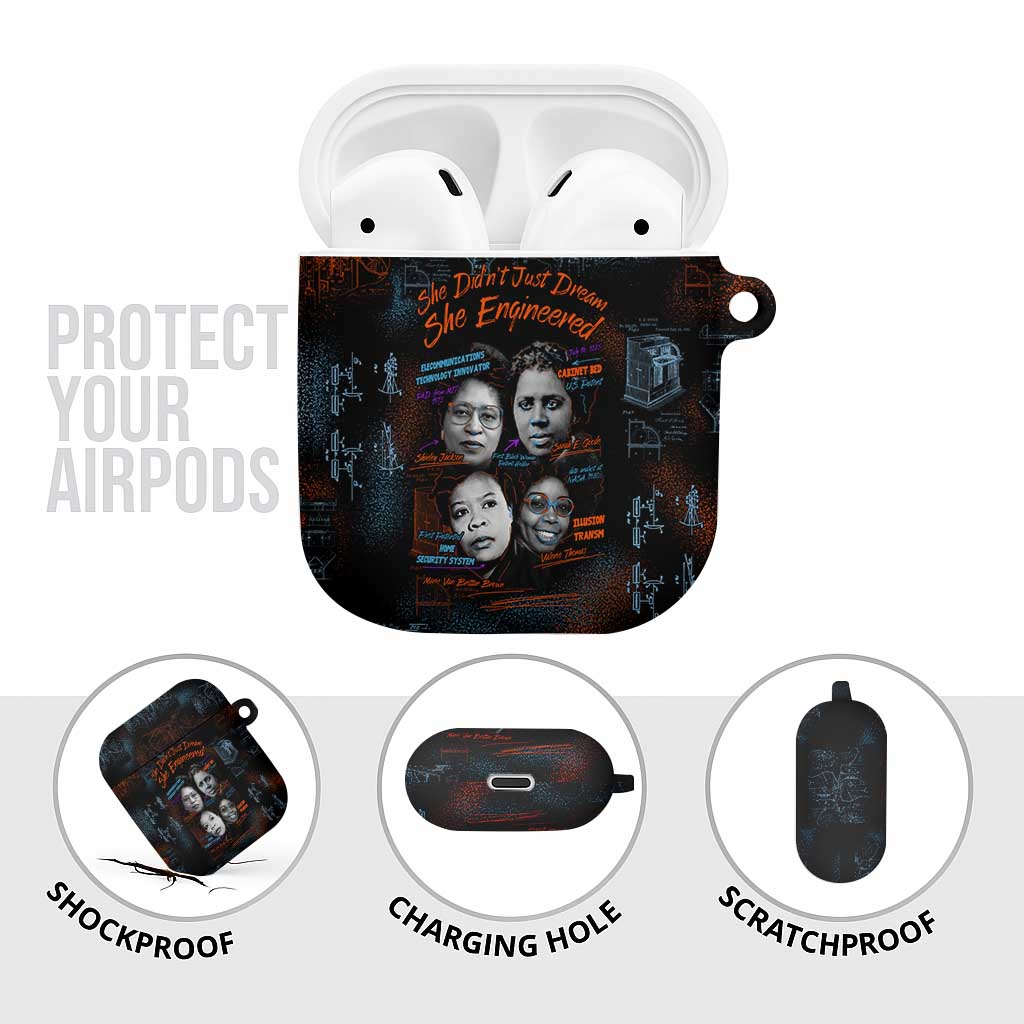 She Didn't Just Dream She Engineered AirPods Case African Celebrating Trailblazing Black Women Innovators in Technology and Engineering - Wonder Print Shop