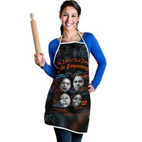 She Didn't Just Dream She Engineered Apron African Celebrating Trailblazing Black Women Innovators in Technology and Engineering - Wonder Print Shop