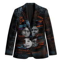She Didn't Just Dream She Engineered Blazer African Celebrating Trailblazing Black Women Innovators in Technology and Engineering - Wonder Print Shop