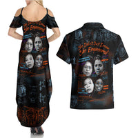 She Didn't Just Dream She Engineered Couples Matching Summer Maxi Dress and Hawaiian Shirt African Celebrating Trailblazing Black Women Innovators in Technology and Engineering - Wonder Print Shop