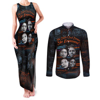 She Didn't Just Dream She Engineered Couples Matching Tank Maxi Dress and Long Sleeve Button Shirt African Celebrating Trailblazing Black Women Innovators in Technology and Engineering - Wonder Print Shop
