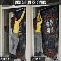 She Didn't Just Dream She Engineered Door Cover African Celebrating Trailblazing Black Women Innovators in Technology and Engineering - Wonder Print Shop