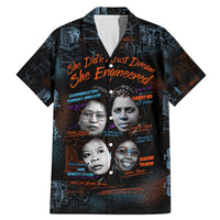 She Didn't Just Dream She Engineered Family Matching Mermaid Dress and Hawaiian Shirt African Celebrating Trailblazing Black Women Innovators in Technology and Engineering - Wonder Print Shop