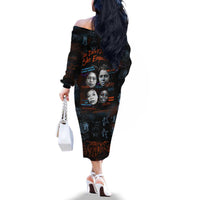 She Didn't Just Dream She Engineered Family Matching Off The Shoulder Long Sleeve Dress and Hawaiian Shirt African Celebrating Trailblazing Black Women Innovators in Technology and Engineering - Wonder Print Shop
