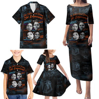 She Didn't Just Dream She Engineered Family Matching Puletasi and Hawaiian Shirt African Celebrating Trailblazing Black Women Innovators in Technology and Engineering - Wonder Print Shop