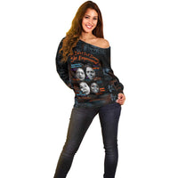 She Didn't Just Dream She Engineered Off Shoulder Sweater African Celebrating Trailblazing Black Women Innovators in Technology and Engineering - Wonder Print Shop