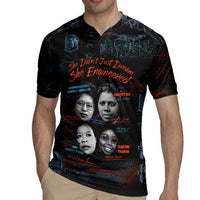 She Didn't Just Dream She Engineered Rugby Jersey African Celebrating Trailblazing Black Women Innovators in Technology and Engineering - Wonder Print Shop