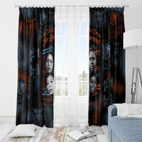 She Didn't Just Dream She Engineered Window Curtain African Celebrating Trailblazing Black Women Innovators in Technology and Engineering - Wonder Print Shop