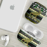 Christmas T Rex Tree AirPods Case Xmas Holiday Patterns - Wonder Print Shop