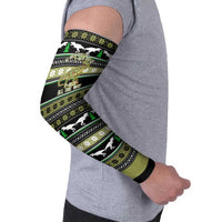 Christmas T Rex Tree Arm Sleeves Xmas Holiday Patterns - Wonder Print Shop